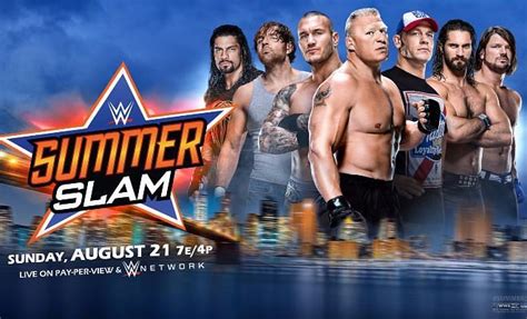 wwe summerslam 2016 results|wwe summerslam 2017.